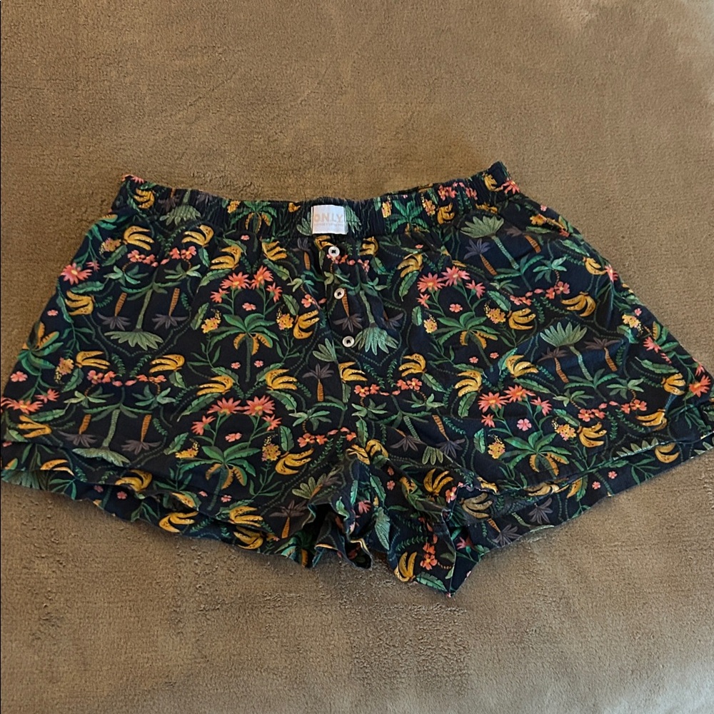 Old Navy Multicolor Floral High Waist Women's Shorts